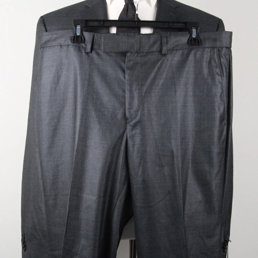 Kenneth Cole Reaction Men's 2-pc Suit  Blazer Slim Fit Pants 40R 34Wx32L E091312